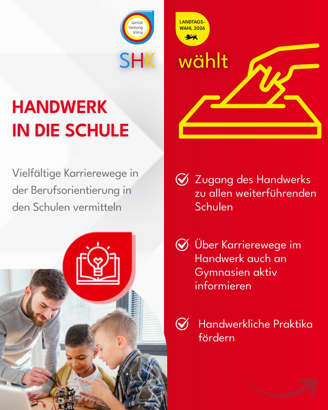 Jetzt teilen: Unsere Social-Media-Reihe mit Forderungen zur Landtagswahl